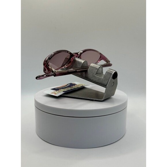 Vintage Y2K Sunglasses | NOS | Narrow Monochrome Style | Pink Lens/Frame - Picture 4 of 8